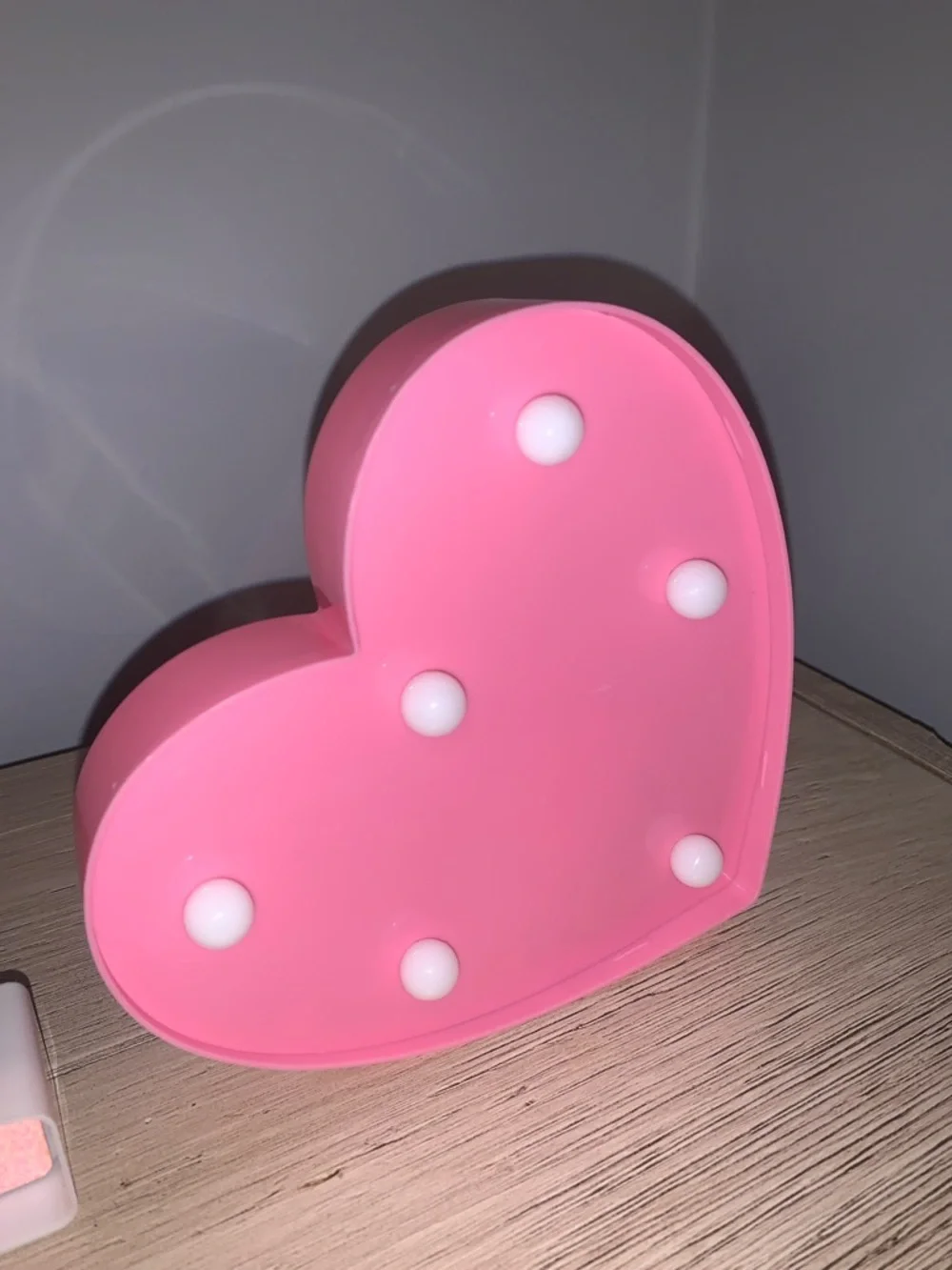 🆕- Pink LED X and Heart Marquee Lights - Home Party Decor